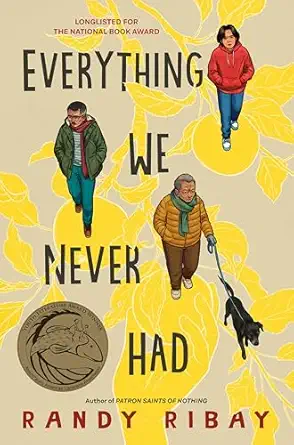 book cover for "everything we never had"