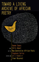 Image for "Toward a Living Archive of African Poetry"