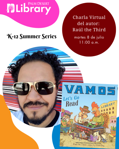 Raúl the third virtual author talk in Spanish