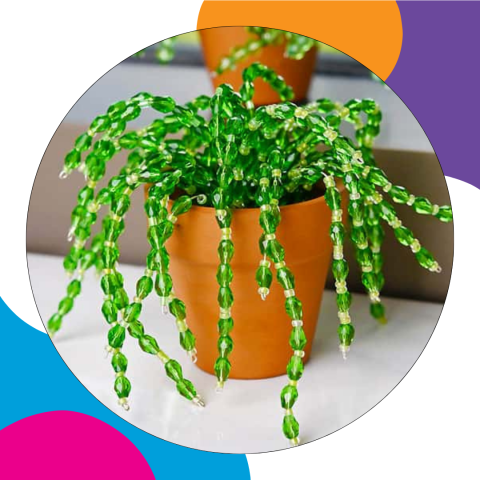 calendar image for beaded plant