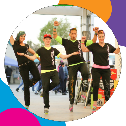 Calendar image featuring Powerhouse!!! Percussive Dance