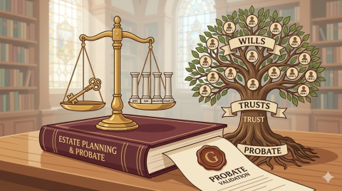 Wills, trust and probate.